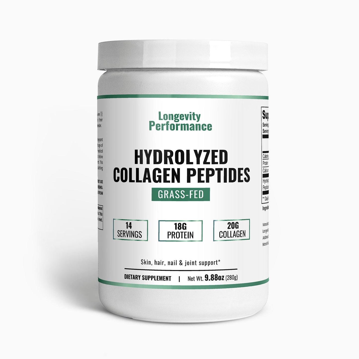 Grass-Fed Hydrolyzed Collagen Peptides