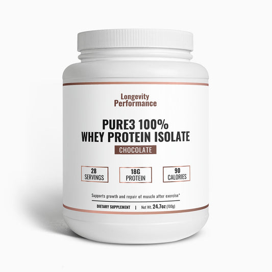 Pure3 100% Whey Protein Isolate (Chocolate)
