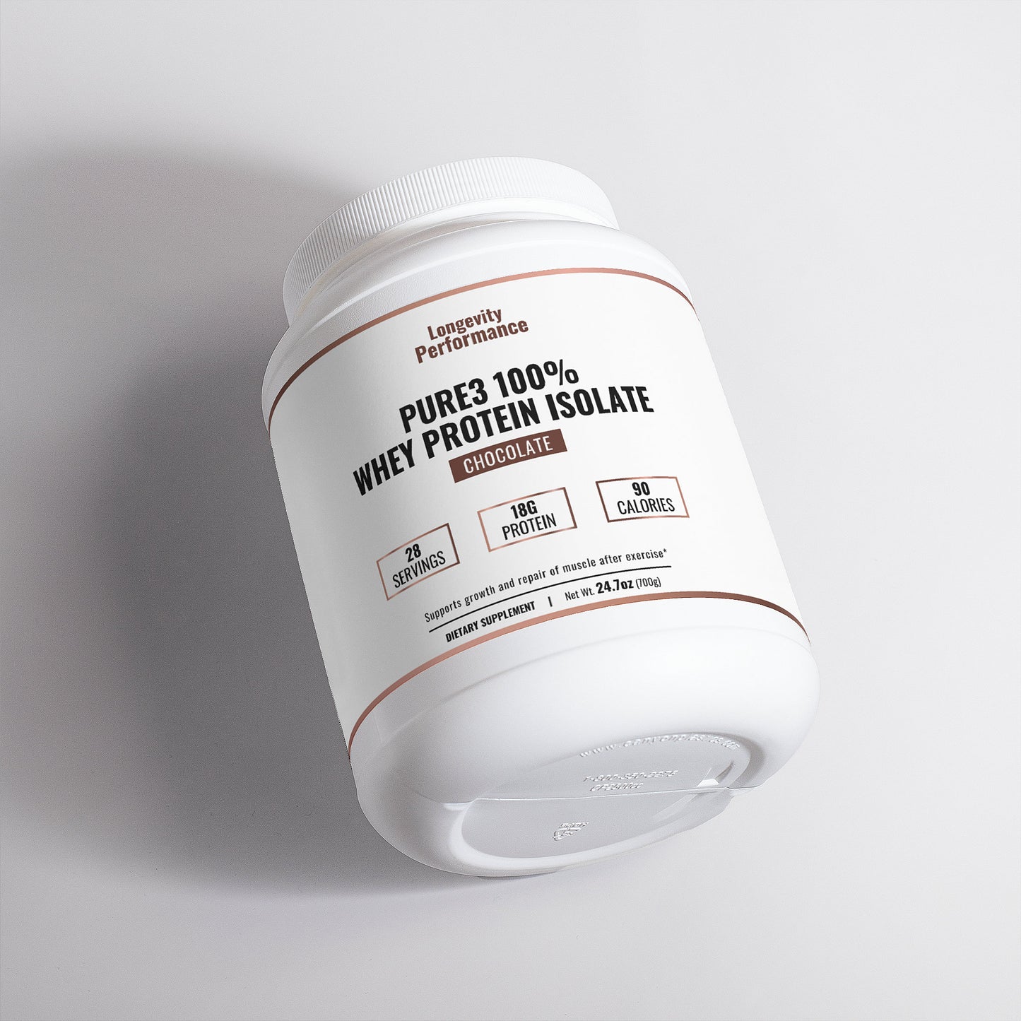 Pure3 100% Whey Protein Isolate (Chocolate)