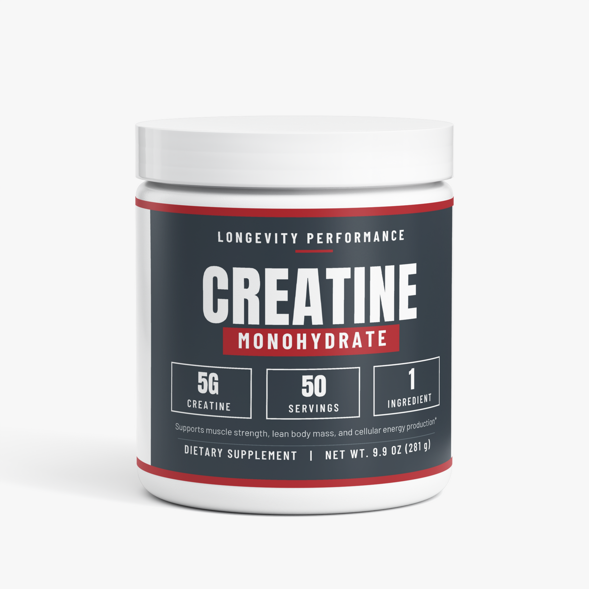 Longevity Performance Creatine Monohydrate