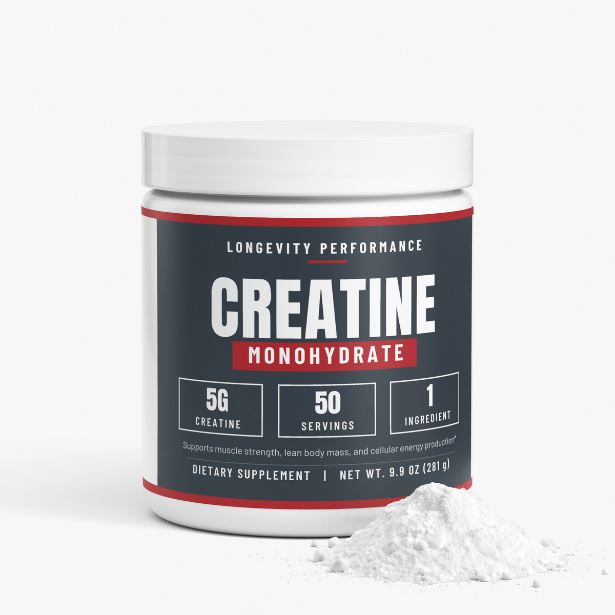 Longevity Performance Creatine Monohydrate