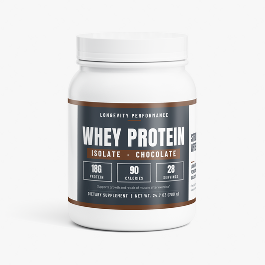 Longevity Performance Whey Protein Isolate Chocolate