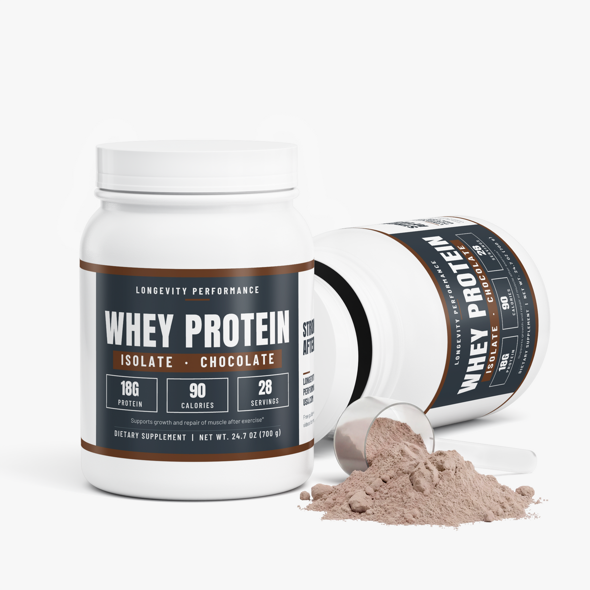 Longevity Performance Whey Protein Isolate Chocolate